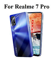 Прозорий силіконовий чохол для Realme 7 Pro