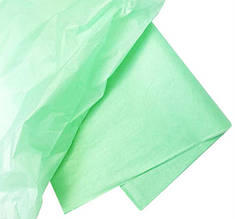 Папір тишью в асортименті - колір М'ята (уп.10 шт.) Польща