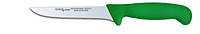 Нож разделочный Polkars №14 150мм с зеленой ручкой