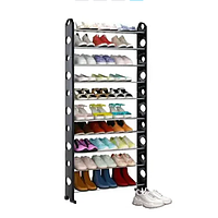 Полка органайзер для обуви Shoe rack 10 полок на 30 пар