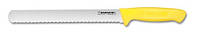 Нож для хлеба Fischer №480 280мм с желтой ручкой