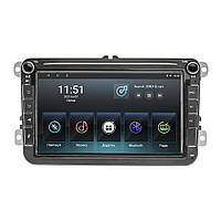 Штатна магнітола volkswagen android 10.0 4 ядра 2gb/32gb 8 дюймів