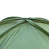 Намет тримісний Tramp ROCK 3 (V2) зелений експедиційний з зовнішніми дугами, фото 6