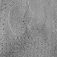 Набор Махровые полотенца для ног белые - 6шт - 50*65 см