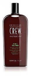 Засіб для догляду за волоссям та тілом 3-в-1 American Crew Classic Tea Tree 1000 мл