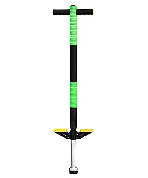 Джампер Пого Стік Pogo Stick (Коник) дитячий Чорно-зелений