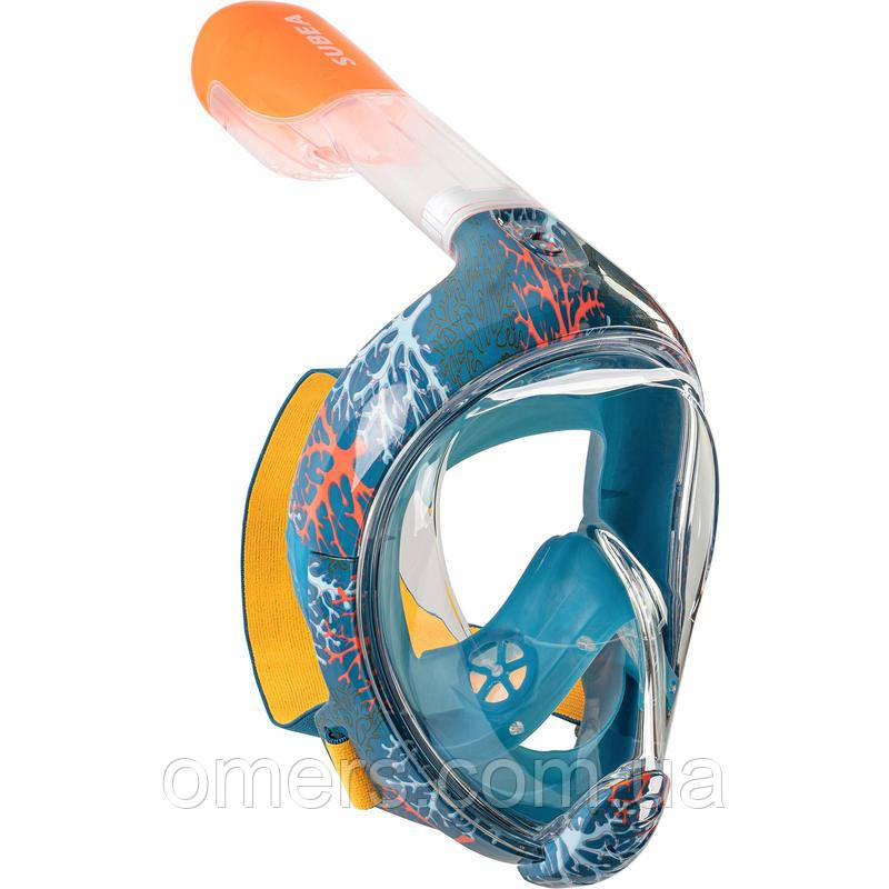 Маска на все обличчя SUBEA Easybreath 500 Swell, дитяча XS