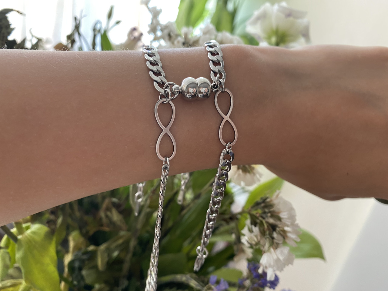 Парные Браслеты с Магнитами Бесконечность — Купить Недорого на Bigl.ua ...