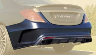MANSORY rear bumper for Mercedes S-class W222