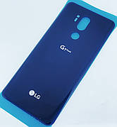 Задня кришка для LG G710 G7 ThinQ, синя, New Moroccan Blue, оригінал (54)