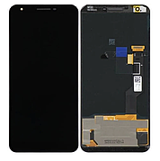Дисплей (екран) для Google Pixel 3a XL + тачскрін, чорний, OLED, оригінал (Китай)