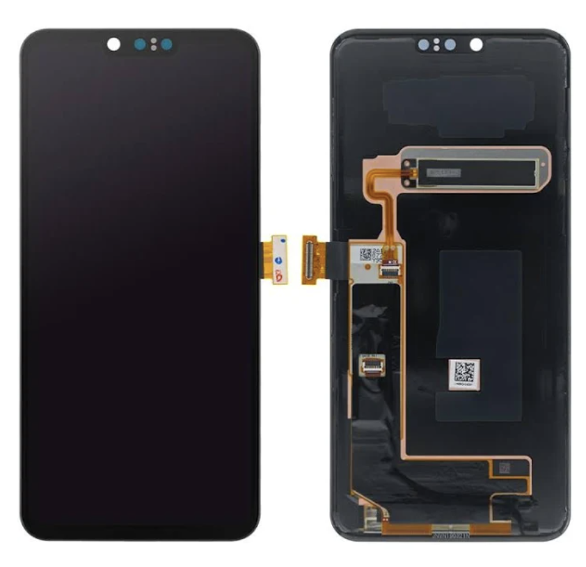 Дисплей (екран) для LG G820 G8 ThinQ + тачскрін, чорний, OLED, оригінал (Китай)