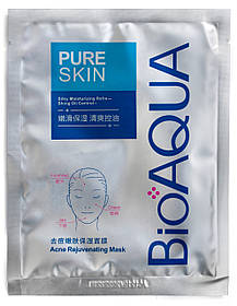 Тканинна маска Bioaqua Pure Skin Acne Rejuvenation Moisturizing Mask