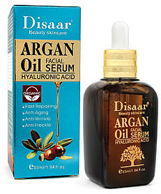 Cиворотка для обличчя Disaar Argan Oil Facial Serum Hyaluronic Acid,55 ml