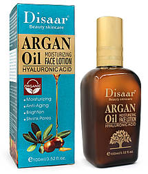 Лосьйон для обличчя Disaar Argan Oil Moisturizingg Face Lotion Hyaluronic Acid, 100 мл