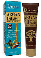 Гель для умывания Disaar Argan Oil Face Wash Hyaluronic Acid, 100 мл.