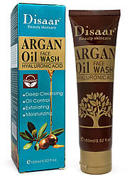 Гель для вмивання Disaar Argan Oil Face Wash Hyaluronic Acid, 100 мл.