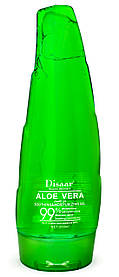 Заспокійливий і зволожуючий гель з Алое Віра DISSAR Aloe Vera 99%, 260 мл.