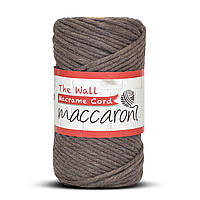 Хлопковый шнур Maccaroni Macrame the Wall 3 mm Какао