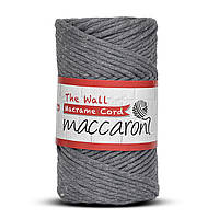 Хлопковый шнур Maccaroni Macrame the Wall 3 mm Мишачий