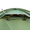 Намет чотиримісний Tramp ROCK 4 (V2) зелений експедиційний з зовнішніми дугами, фото 4