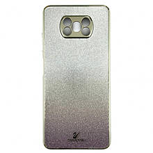 Чохол-накладка Swarovski Full Camera для Xiaomi Poco X3 чорна