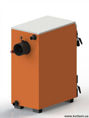 Твердопаливний котел KOTLANT КН-24 кВт 4 мм з автоматикою і вентилятором, фото 2