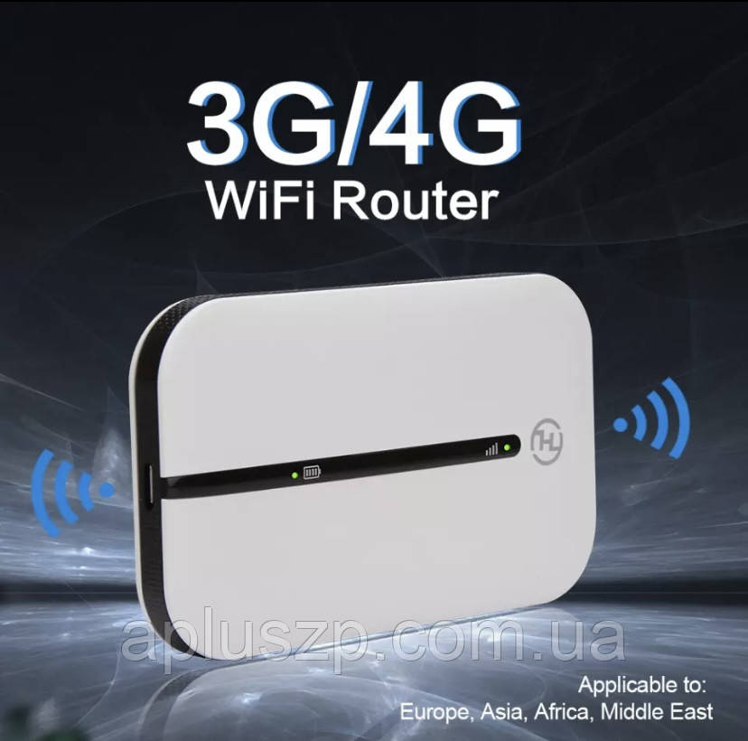 Бездротовий WI-FI роутер 4G 150 Mbps 1500 mAh Mobile WI-FI 3 з вбудованим акумулятором