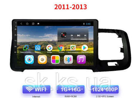 Junsun 4G Android магнітолу для Volvo S60 V60 2011-2021