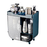 Органайзер для косметики/шашкафчик з акриловими дверцятами (W-6), фото 3