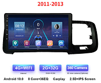 Junsun 4G Android магнитола для Volvo S60 V60 2011-2021 2G 32G LTE 11-13