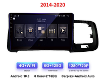 Junsun 4G Android магнитола для Volvo S60 V60 2011-2021 6 г 128 г T9 14-20