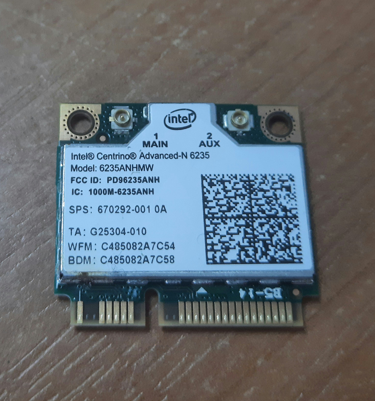 Wi-Fi модуль Intel Centrino Advanced-N 6235 для ноутбука Samsung NP530U - фото 2 - id-p1448835423