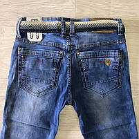 Джинсові штани на хлопчиків оптом, Seagull, 116-146 рр., арт. CSQ-88922, фото 4