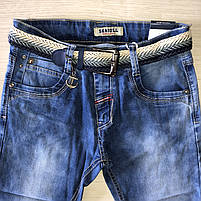 Джинсові штани на хлопчиків оптом, Seagull, 116-146 рр., арт. CSQ-88922, фото 3