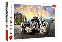 Пазли Trefl 500ел. Чорний мотоцикл №37384(8)
