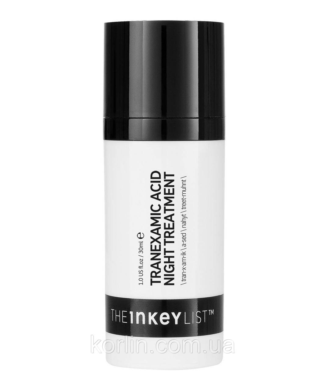 The Inkey List Tranexamic Acid Overnight Treatment Нічна сироватка від пігментації з транексамовою кислотою