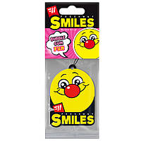 Ароматизатор сухой листик FreshWay Smiles Dry Bubble Gum (Жевательная Резинка)
