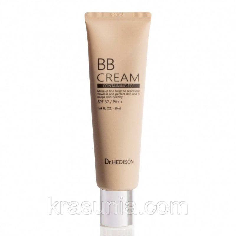 ВВ-крем Dr.Hedison з пептидами і сонцезахистом SPF37 / PA ++