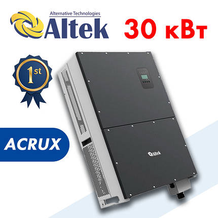 Трифазний мережевий інвертор Altek ACRUX-30K-TM, фото 3