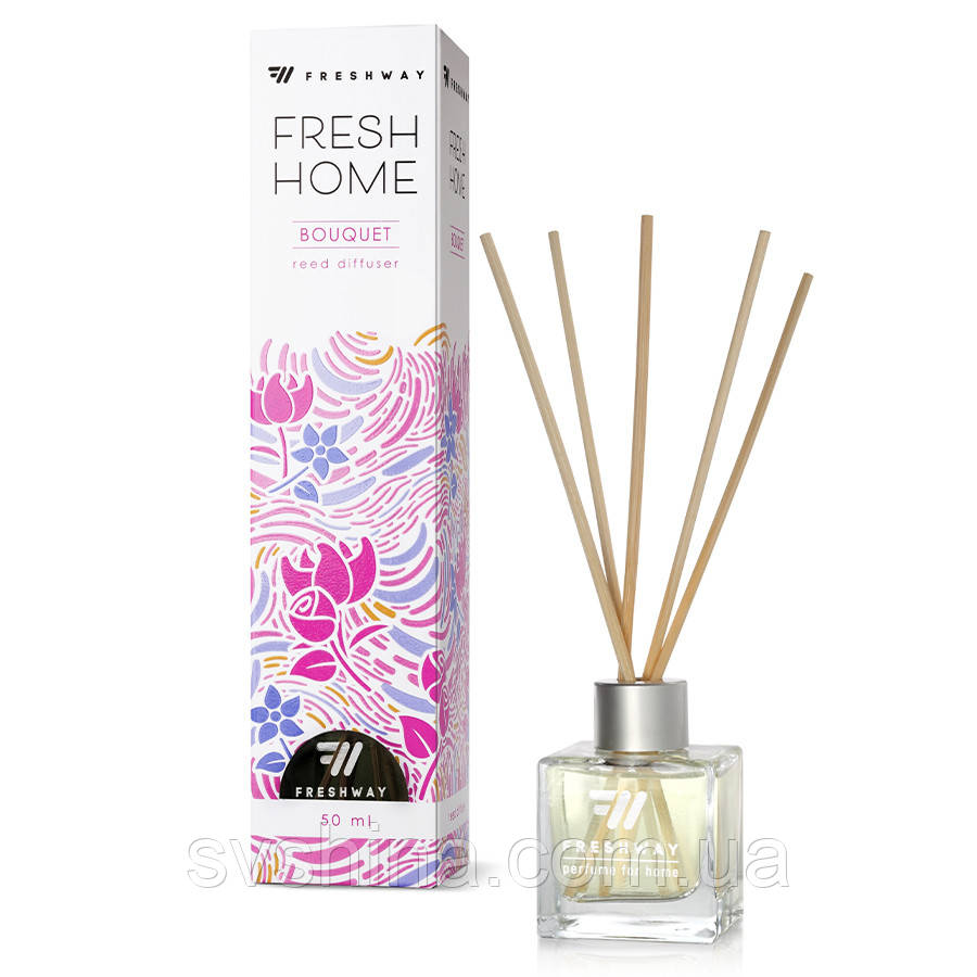 Аромадиффузор FreshWay Fresh Home Bouquet (Букет) 50ml