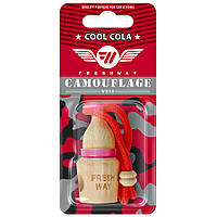 Ароматизатор для авто пробка "Camouflage Wood" Cool Cola (Крута Кола) 5мл FreshWay