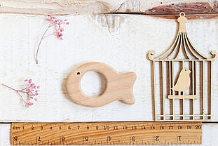 Гризунок дерев'яний "Рибка"
