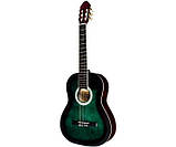 Набір гітара класична BANDES CG-851 GLS + чохол + ремінь + медіатори, фото 2