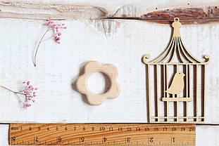 Гризунок дерев'яний "Квіточка"