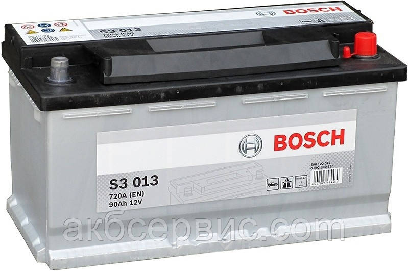 Акумулятор автомобільний Bosch 6СТ-90 S3 (S30 130)