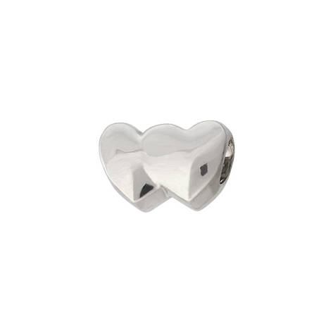 Срібна підвіска намистина серця для браслета Пандора 009 DARIY 009, фото 2