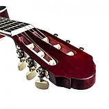 Набір гітара класична BANDES CG-851 GLS + чохол + ремінь + медіатори, фото 3