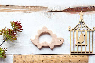 Гризунок дерев'яний "Динозавр"