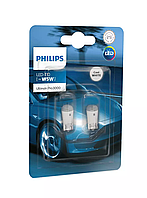 Светодиодная лампа Philips T10/W5W Ultinon Pro3000 (11961U30CWB2) (2pcs blister)